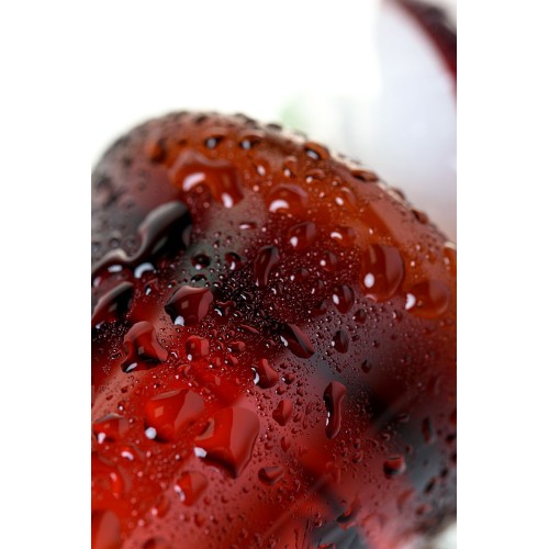 Коническая стеклянная анальная втулка Sexus Glass - 16 см.