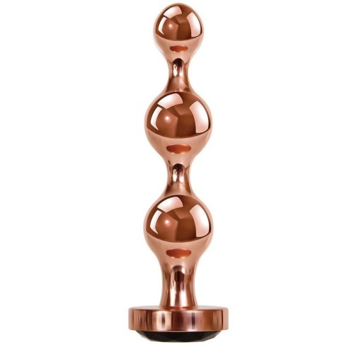 Золотистый анальный стимулятор-елочка Gold Digger Small - 10,5 см.