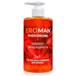 Мужской гель для душа и шампунь ENERGY - 430 мл.