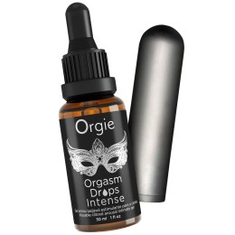 Набор Orgie Orgasmic Bullet: вибропуля и возбуждающий гель Orgasm Drops Intense