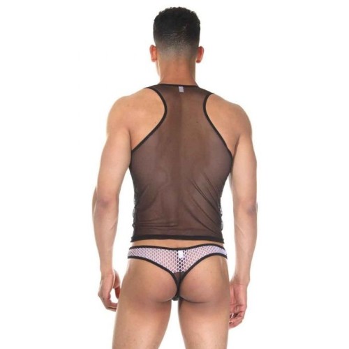 Стильный мужской комплект: майка и трусы