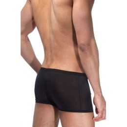 Черные низкие трусы-боксеры
