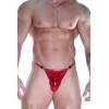 Красные блестящие трусы-слипы
