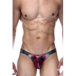 Мужские сексуальные трусы-слипы из ткани с блеском