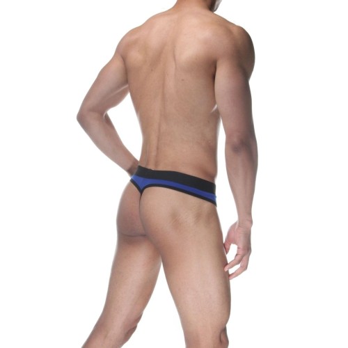Синие мужские трусы-стринги