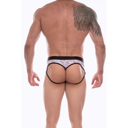 Мужские трусы-джоки с принтом в виде почтовых марок