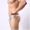 Серебристые мужские трусы-джоки