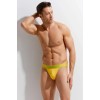 Хлопковые мужские трусы-тонги с брендированным поясом Colours of the Planet Thong