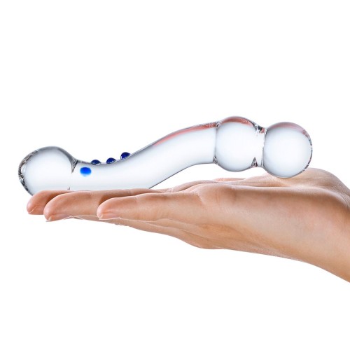 Изогнутый стеклянный стимулятор G-точки Curved G-Spot - 15,2 см.