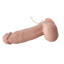 Телесный вибромассажер Daring Duke - 18 см.