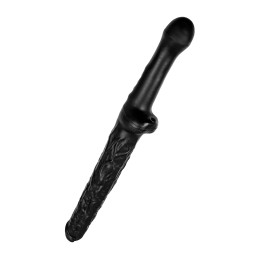Черный фаллоимитатор «Вразумитель» - 52 см.