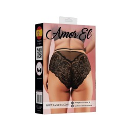 Трусики с декоративной резинкой на талии