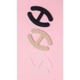 Набор из 3 пластиковых соединителей для бретелей разного цвета