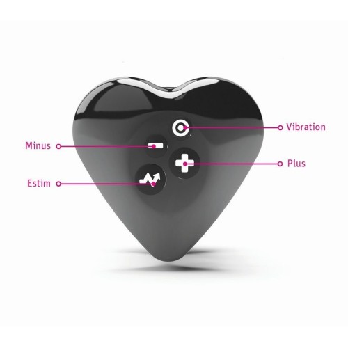 Вибромассажёр с электростимуляцией Hearts Desire