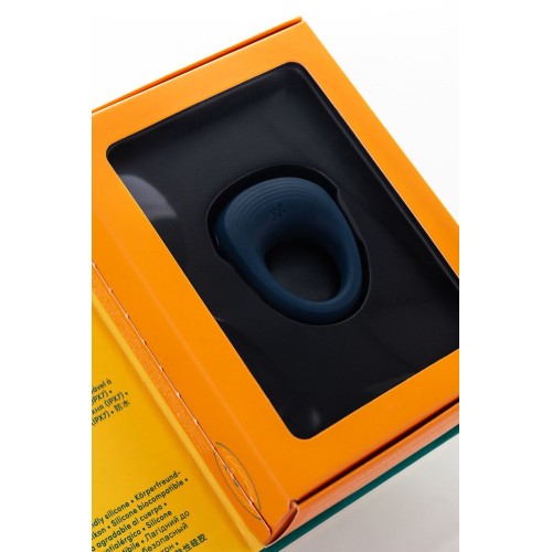 Синее эрекционное кольцо на пенис Satisfyer Power Ring