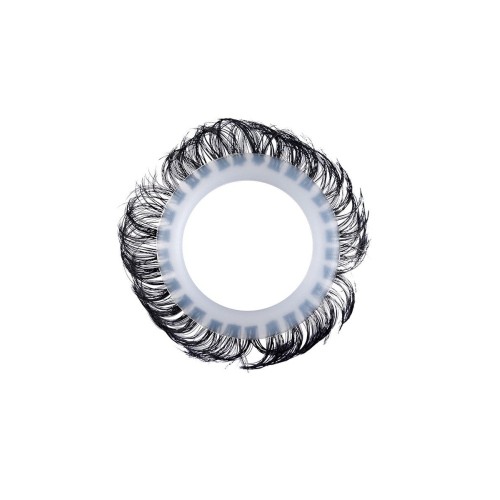 Эластичное эрекционное колечко с черными «ресничками»