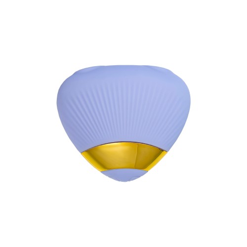 Сиреневый вибратор Crasatell с вакуум-волновой стимуляцией