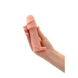 Телесная удлиняющая насадка с подхватом - 16 см.