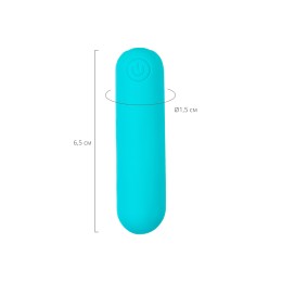 Голубая вибропуля Tnim с пультом ДУ