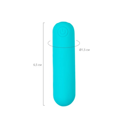 Голубая вибропуля Tnim с пультом ДУ