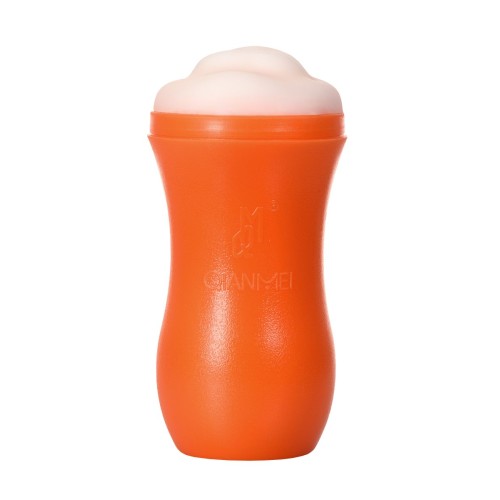 Мастурбатор-ротик A-Toys в оранжевой колбе