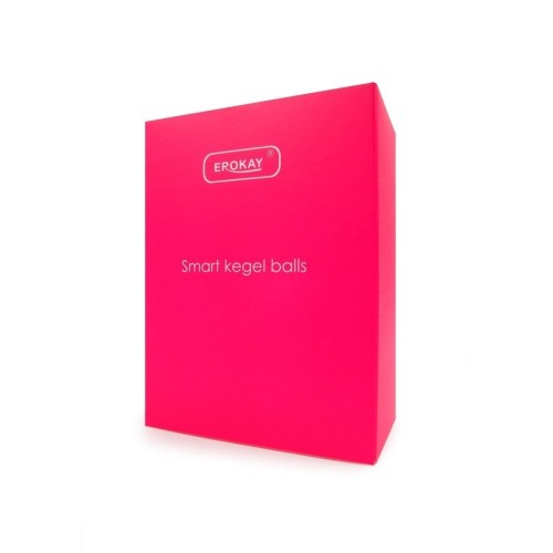 Набор розово-белых вагинальных шариков: двойные и одинарный