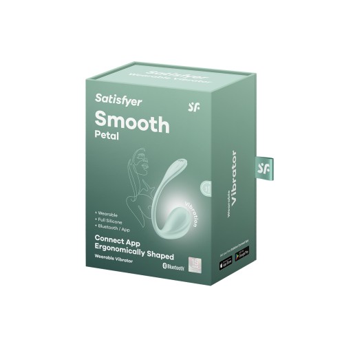 Мятное виброяйцо Smooth Petal