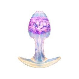 Сиреневатая анальная втулка - 8,2 см.