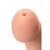 Телесный фаллос с имитацией эякуляции Silicon Cum Dildo L - 19,6 см.