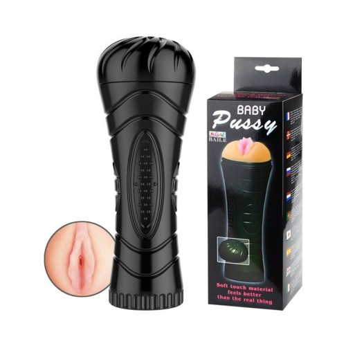 Мастурбатор-вагина в тубе без вибрации Baby Pussy
