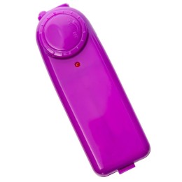 Фиолетовые вагинальные шарики с вибрацией