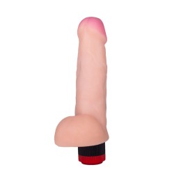 Реалистичный вибратор ART-Style №7 с мошонкой - 19,5 см.