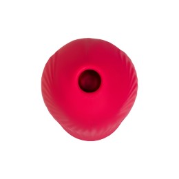 Красный вакуум-волновой стимулятор клитора Birdie