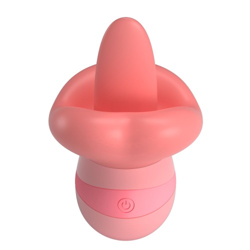 Розовый клиторальный стимулятор Kylee