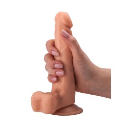 Фаллоимитатор-реалистик с присоской - 16,5 см.