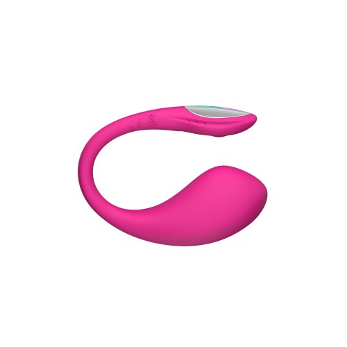 Розовое виброяйцо Lovense Lush 4