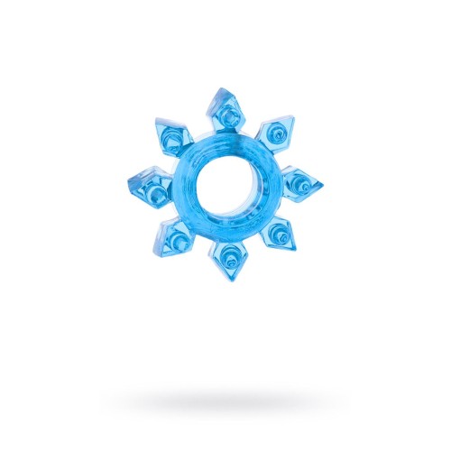 Голубая гелевая насадка-звезда