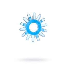 Голубая гелевая насадка с шипиками