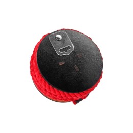 Красная веревка для шибари на катушке - 5 м.