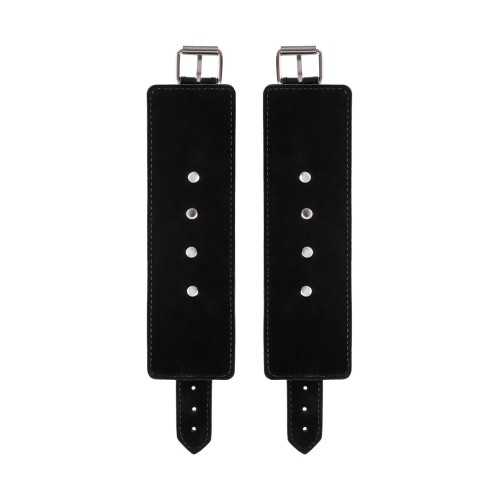 Черные наручники Anonymo на сцепке