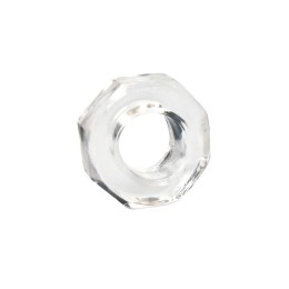 Прозрачное эрекционное кольцо в форме гайки