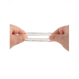 Прозрачное эрекционное кольцо в форме гайки