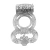 Прозрачное эрекционное кольцо Rings Treadle с подхватом