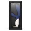 Синий вибромассажер простаты Lelo Loki Wave 2 - 19,6 см.