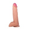 Фаллоимитатор-ультрареалистик из неоскин - 24,5 см.