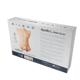 Карамельный мужской торс с фаллоимитатором SILEXD Apollo L 7 