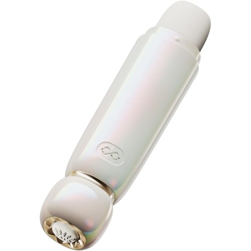 Бежевый вакуумный стимулятор клитора Lia