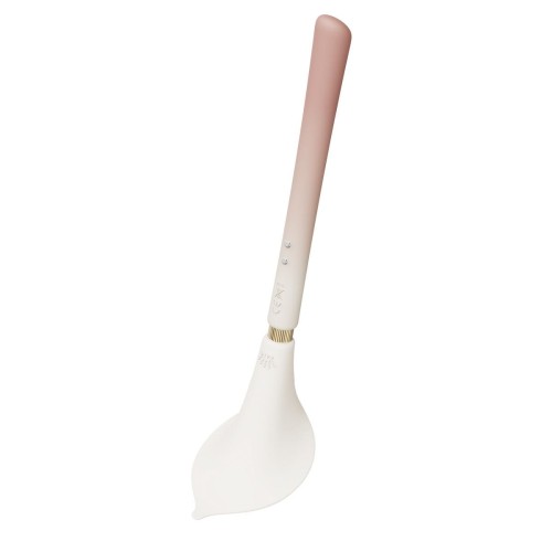 Розовый двусторонний вибромассажёр Calla