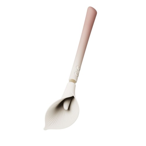 Розовый двусторонний вибромассажёр Calla