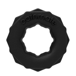 Чёрное эрекционное кольцо Spartan